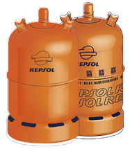 Bombona de butano 12.5kg Repsol
